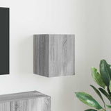 vidaXL TV Wandkast Wandgemonteerd Wit 30 x 31 x 40 cm Bewerkt hout