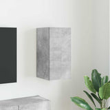 vidaXL TV Wandkast Wandgemonteerd Wit 30 x 31 x 40 cm Bewerkt hout
