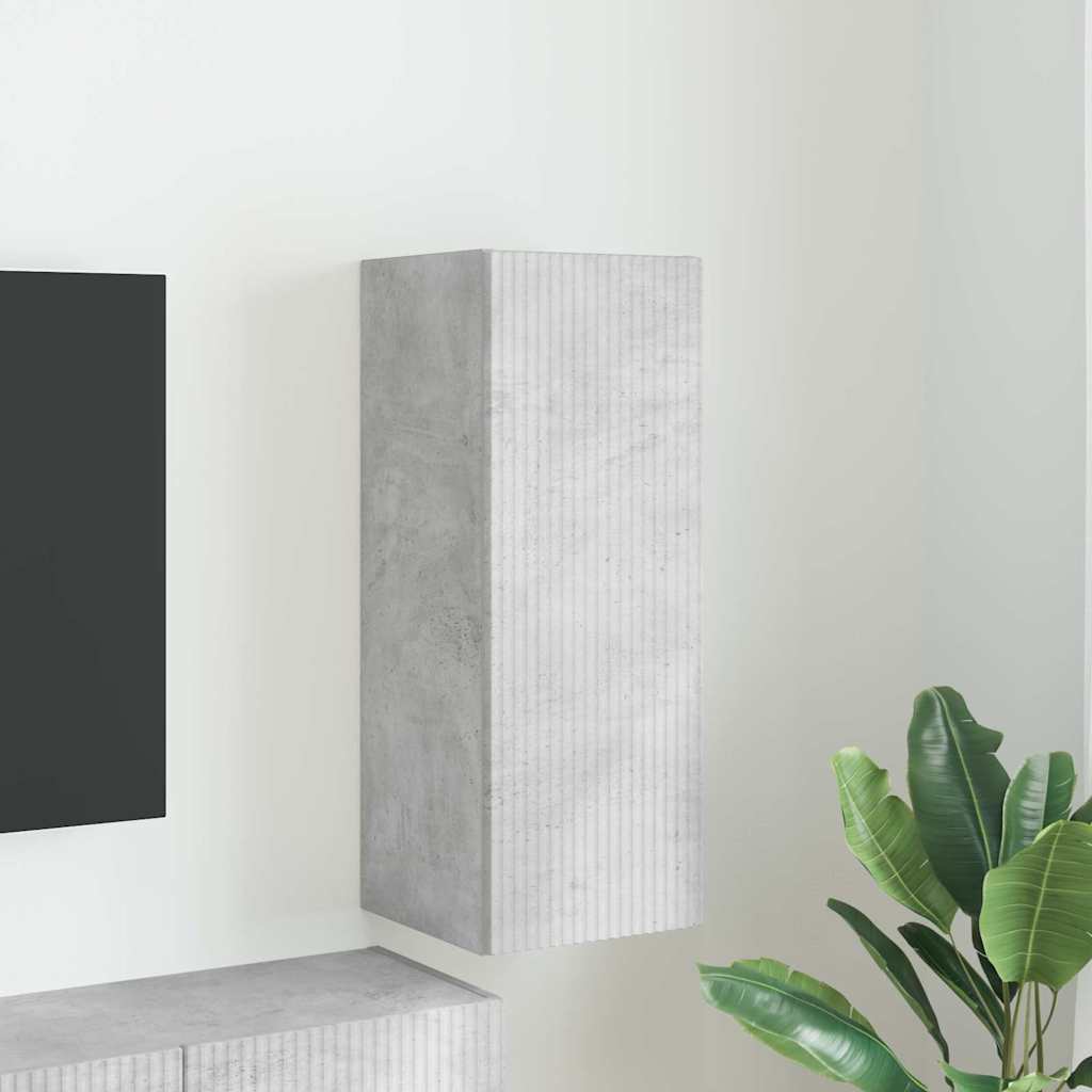 vidaXL TV Wandkast Wandgemonteerd Wit 30 x 31 x 40 cm Bewerkt hout