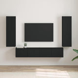 vidaXL TV Wandkast Wandgemonteerd Wit 30 x 31 x 40 cm Bewerkt hout