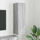 vidaXL TV Wandkast Wandgemonteerd Wit 30 x 31 x 40 cm Bewerkt hout