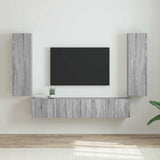 vidaXL TV Wandkast Wandgemonteerd Wit 30 x 31 x 40 cm Bewerkt hout