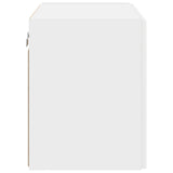 vidaXL TV Wall Cabinet Wall-Mounted White 59.5x31x40 cm Engineered Wood