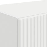 vidaXL TV Wall Cabinet Wall-Mounted White 59.5x31x40 cm Engineered Wood