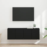 vidaXL TV Wall Cabinet Wall-Mounted White 59.5x31x40 cm Engineered Wood