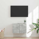 vidaXL TV Wall Cabinet Wall-Mounted White 59.5x31x40 cm Engineered Wood