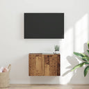 vidaXL TV Wall Cabinet Wall-Mounted White 59.5x31x40 cm Engineered Wood