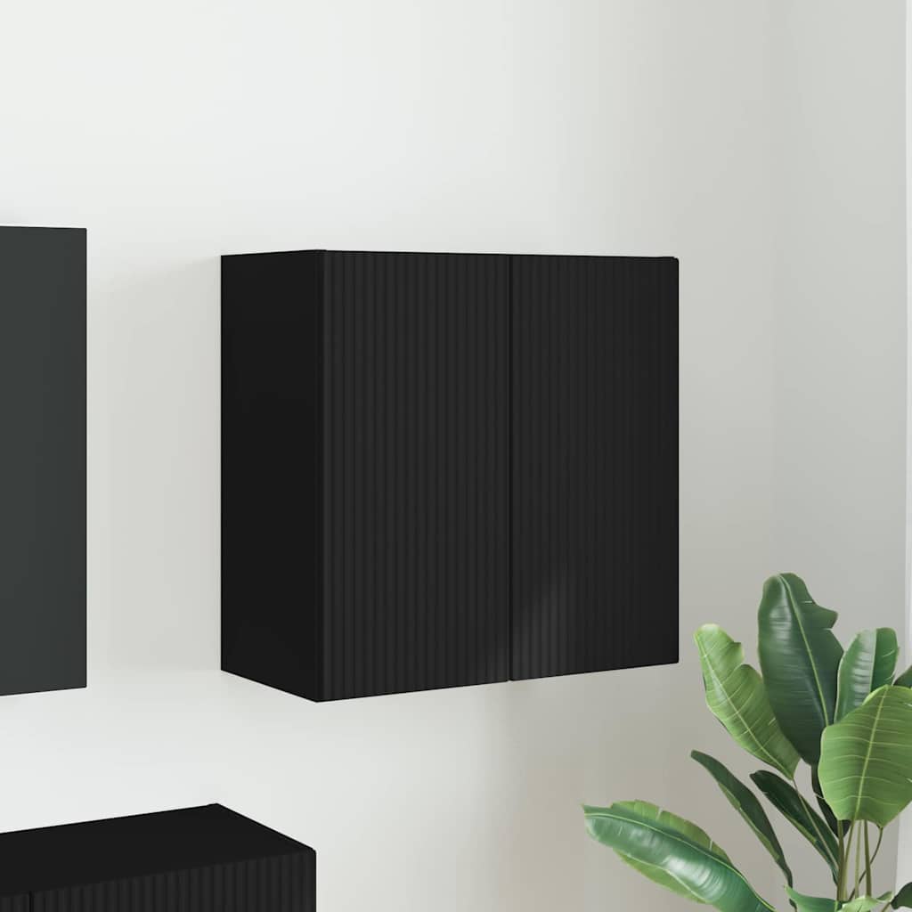 vidaXL TV Wall Cabinet Wall-Mounted White 59.5x31x40 cm Engineered Wood