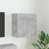 vidaXL TV Wall Cabinet Wall-Mounted White 59.5x31x40 cm Engineered Wood