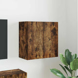 vidaXL TV Wall Cabinet Wall-Mounted White 59.5x31x40 cm Engineered Wood