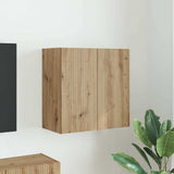 vidaXL TV Wall Cabinet Wall-Mounted White 59.5x31x40 cm Engineered Wood