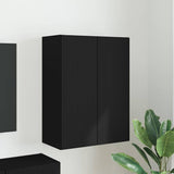 vidaXL TV Wall Cabinet Wall-Mounted White 59.5x31x40 cm Engineered Wood