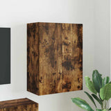vidaXL TV Wall Cabinet Wall-Mounted White 59.5x31x40 cm Engineered Wood