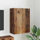 vidaXL TV Wall Cabinet Wall-Mounted White 59.5x31x40 cm Engineered Wood
