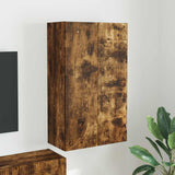 vidaXL TV Wall Cabinet Wall-Mounted White 59.5x31x40 cm Engineered Wood