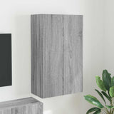 vidaXL TV Wall Cabinet Wall-Mounted White 59.5x31x40 cm Engineered Wood