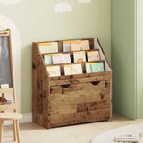 vidaXL Kinderboekenplank met lade Wit 60 x 29,5 x 69 cm Bewerkt hout