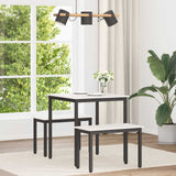 vidaXL Eettafel Naturel 200 x 100 x 75 cm Massief grenenhout
