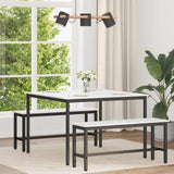 vidaXL Eettafel Naturel 200 x 100 x 75 cm Massief grenenhout