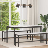 vidaXL Eettafel Naturel 200 x 100 x 75 cm Massief grenenhout