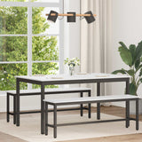 vidaXL Eettafel Naturel 200 x 100 x 75 cm Massief grenenhout