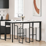 vidaXL Bartafel Naturel 110 x 55 x 105 cm Massief grenenhout