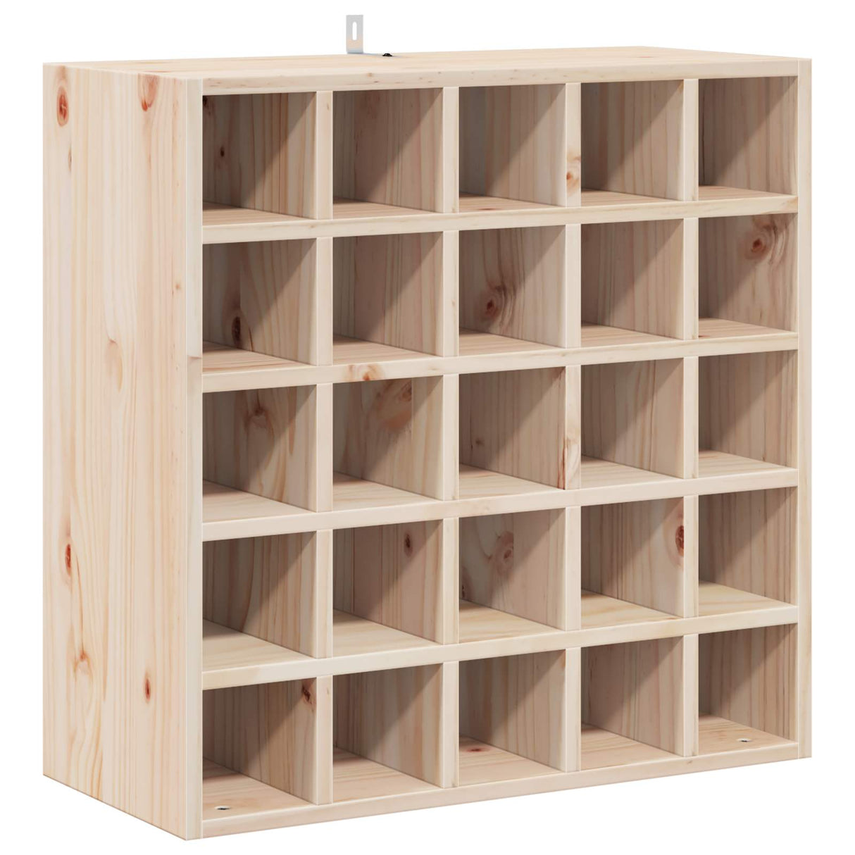 vidaXL Wijnkast 56x25x56 cm massief grenenhout