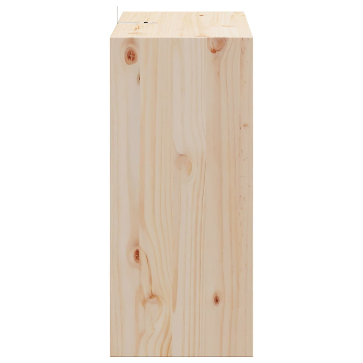vidaXL Wijnkast 56x25x56 cm massief grenenhout