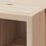 vidaXL Wijnkast 56x25x56 cm massief grenenhout