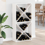 vidaXL Wijnkast 56x25x56 cm massief grenenhout