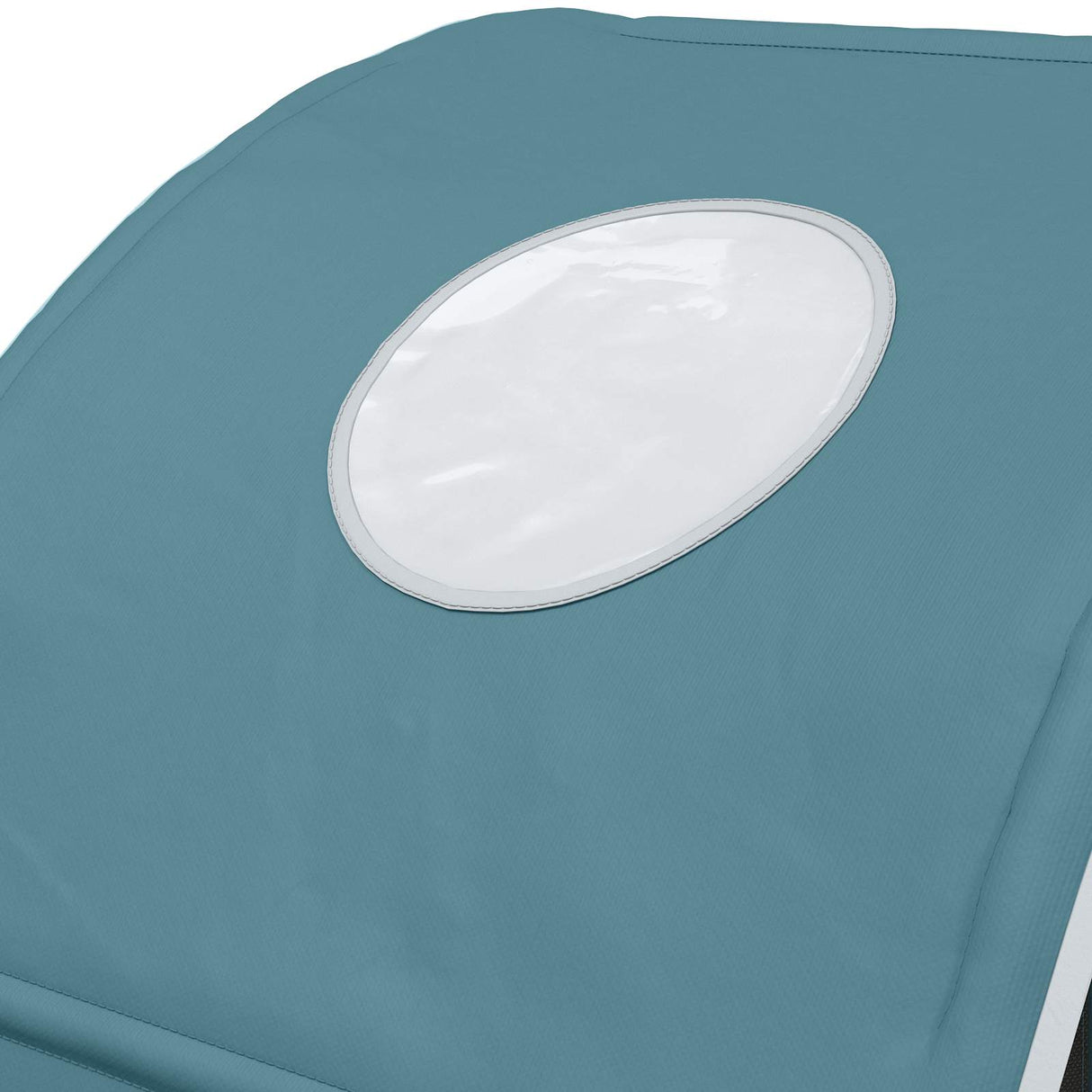 vidaXL Bed Tunnel 2 pcs Light Blue 211 x 52.5 x 2 cm Polyester