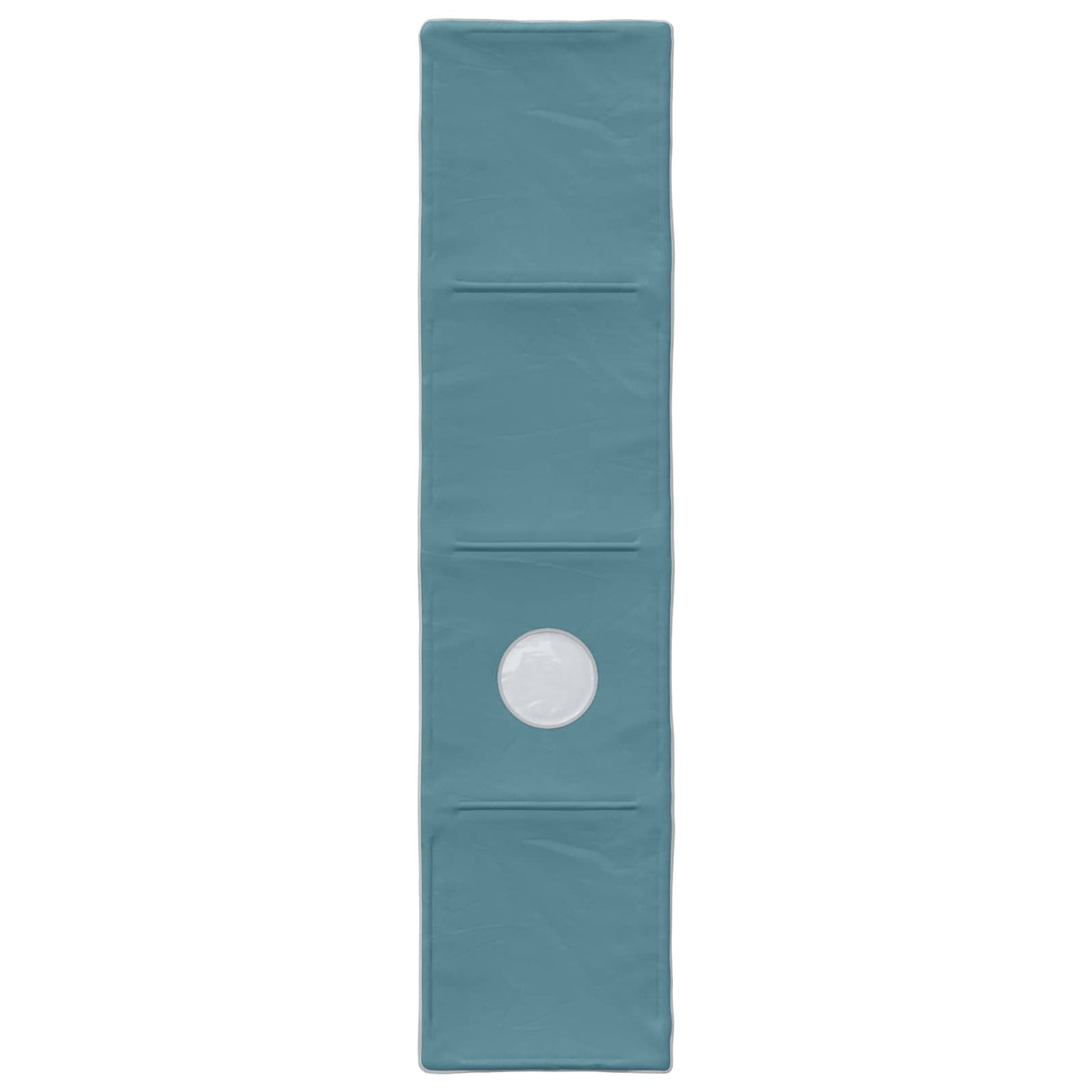 vidaXL Bed Tunnel 2 pcs Light Blue 211 x 52.5 x 2 cm Polyester