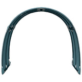 vidaXL Bed tunnel 2 pcs Light blue 211 x 67.5 x 2 cm Polyester
