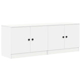 vidaXL Storage cabinet for loft bed 2 pcs White 66x35x48 cm Engineered wood