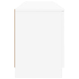 vidaXL Storage cabinet for loft bed 2 pcs White 66x35x48 cm Engineered wood