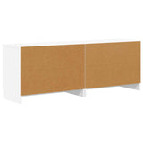 vidaXL Storage cabinet for loft bed 2 pcs White 66x35x48 cm Engineered wood