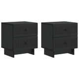 vidaXL Nightstand with Drawer White 43 x 34.5 x 47.5 cm Engineered Wood