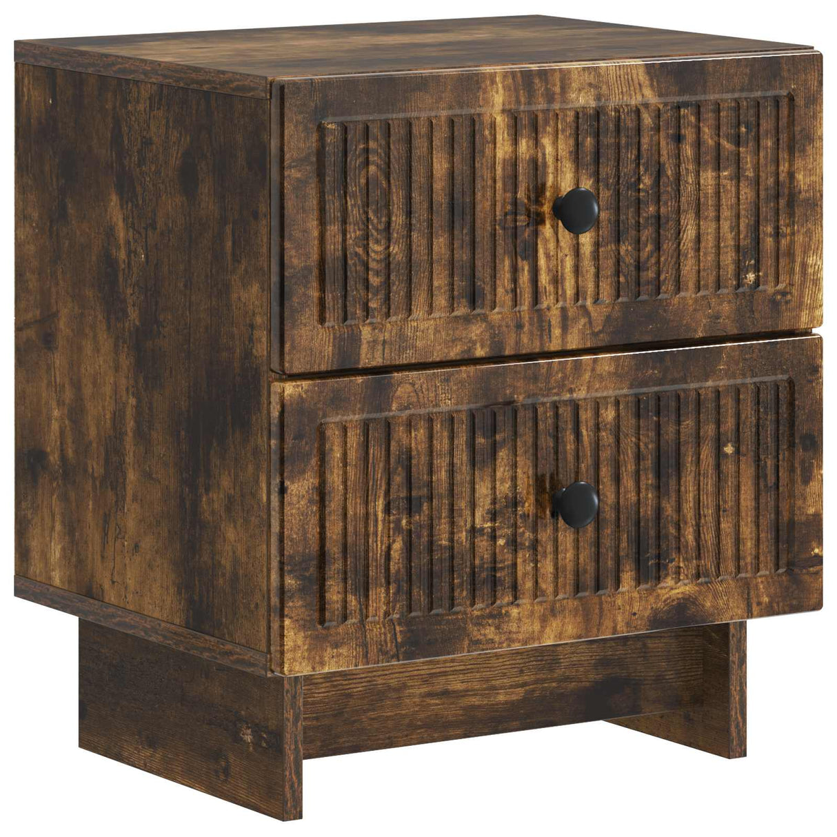 vidaXL Nightstand with Drawer White 43 x 34.5 x 47.5 cm Engineered Wood