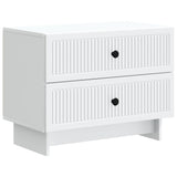 vidaXL Nachtkastje met lade Wit 62 x 34,5 x 47,5 cm Bewerkt hout