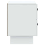 vidaXL Nachtkastje met lade Wit 62 x 34,5 x 47,5 cm Bewerkt hout