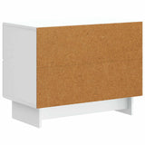 vidaXL Nachtkastje met lade Wit 62 x 34,5 x 47,5 cm Bewerkt hout