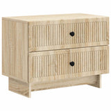 vidaXL Nachtkastje met lade Wit 62 x 34,5 x 47,5 cm Bewerkt hout