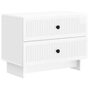 vidaXL Nachtkastje met lade Wit 62 x 34,5 x 47,5 cm Bewerkt hout