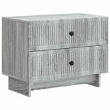 vidaXL Nachtkastje met lade Wit 62 x 34,5 x 47,5 cm Bewerkt hout
