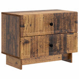 vidaXL Nachtkastje met lade Wit 62 x 34,5 x 47,5 cm Bewerkt hout