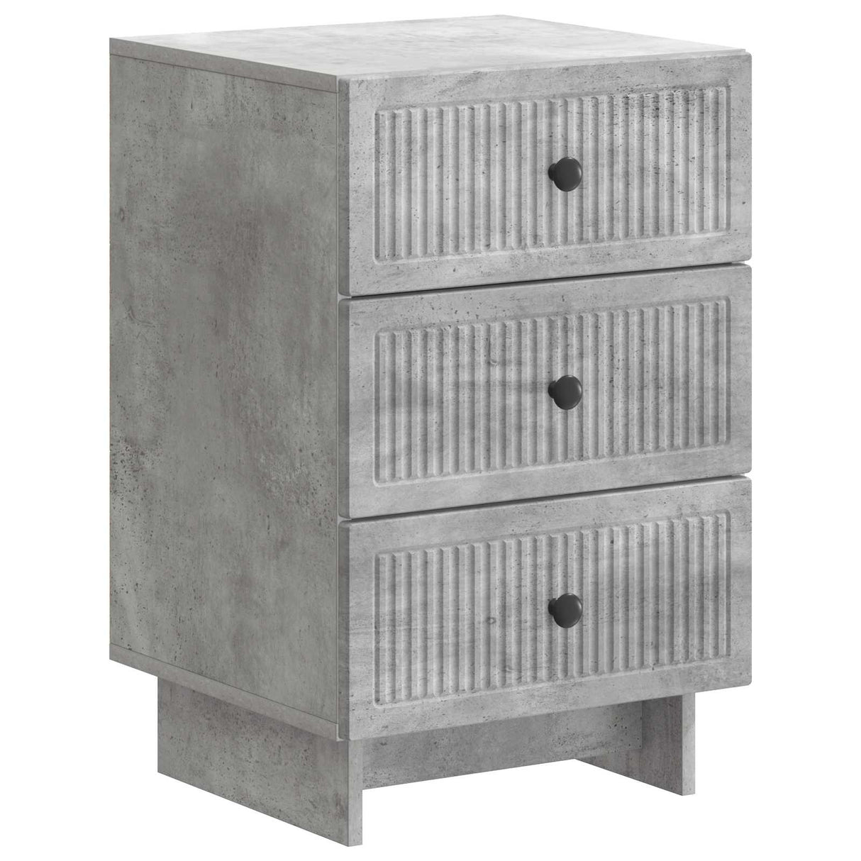 vidaXL Nightstand with Drawer White 43 x 41 x 66.5 cm Engineered Wood