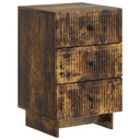 vidaXL Nightstand with Drawer White 43 x 41 x 66.5 cm Engineered Wood