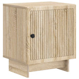 vidaXL Nachtkastje Wit 43 x 34,5 x 50 cm Bewerkt hout