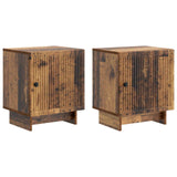 vidaXL Nachtkastje Wit 43 x 34,5 x 50 cm Bewerkt hout