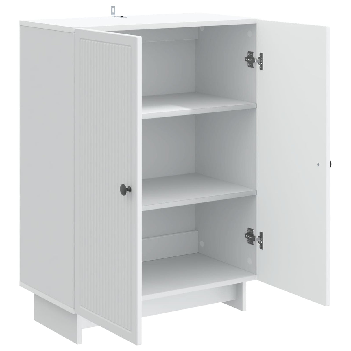 vidaXL Dressoir Wit 66 x 34,5 x 90 cm Bewerkt hout